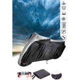 Autolion Yamaha Tricity 155 Gri Siyah Motosiklet Brandası