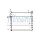 Autolux 2S6h8005ab Su Radyatoru Mekanık Mt 499X349x22 Mm / Ford Fıesta 5 1.3 1.4 Tdcı 01 > / - Uyumlu