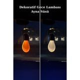 AutoLX Araç İçi LED Ampül Dekoratif Ambiyans Aydınlatma Dikiz Aynası Süsü (Kullanımı Yasal Ürün)