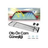 Automars 140x70 Metalize Tüm Araçlara Uyumlu Oto Ön Cam Güneşlik