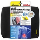Automix Akıllı Bel Desteği Yastığı - %100 Visko - Siyah