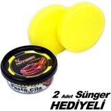 Automix Carnaubalı 200 gr Pasta Cila 2 Adet Uygulama Süngeri