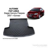 Automix Fiat Linea Bagaj Havuzu Premium Tasarım Su Geçirmez Kalite 2007 Sonrası Araca Uyumlu
