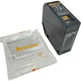 Autonics BX5M-MFR ,kübik/5mt 24V..220VAC/DC KONTAK-1A1K Terminalli Reflektör Fotosel - 0 - Siyah