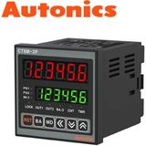 Autonics CT6M-2P4 ,72X72MM 110V..220VAC KONTAK-2A 6-Hane Sayıcı/zaman Röle - 0 - Siyah