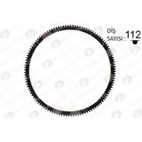 Autoparct Depomix Volant Dişlisi Doblo 1.9 Jtd 01-09 112 Diş - Çok Renkli