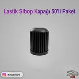 AutoPit 3D Lastik Subap Kapağı (50’li Paket)