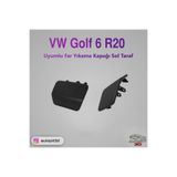 AutoPit 3D Volkswagen Golf 6 R / R20 (2009-2013) Uyumlu Ön Tampon Far Yıkama Kapağı Sol Taraf