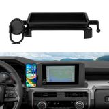 Autorder Araba telefonu tutucu 2024 2025 Toyota Tacoma aksesuarları 8-inç cep telefonu dağı ile Dash organizatör eller serbest 360 derece rotasyon (uygun değil 14 inç ekran)