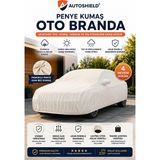 Autoshield Opel Insignia Sw Uyumlu Pamuklu Bez Oto Branda Araç Örtüsü Toz Koruyucu Boya Dostu - Bej