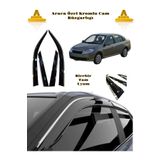 Autovia Renault Symbol Clio 2008-2012 Kromlu Cam Rüzgarlığı 4lü
