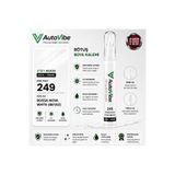 AutoVibe Fiat Egea 249 Bossa Nova White (Beyaz) Rötuş Boya Kalemi | 2’si 1 Arada Boya + Vernik | OEM Renk Uyumlu |