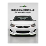 AutoVibe Hyundai Accent Blue Ön Tampon Eki Karlık A+ Kalite Fiberglass Boyasız Tam Uyumlu OEM karlııı001
