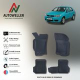 AutoWeller Fiat Palio 2003-2011 Havuzlu Paspas | 5 Kapı - Siyah