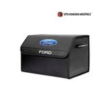 Autowise Ford Marka Logolu Oto Bagaj Organizer Çanta Oto Bagaj Çantası 2 Bölmeli Suni Deri