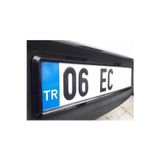 Autowise Parlak Siyah Çerçeveli Oto Plakalık Abs Plastik Esnek Piano Black Plakalık 1 Adet