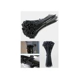 AutoWorld Plastik Cırt Kelepçe Siyah Renk 4,8 x 380 cm 100 Adet