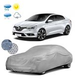Autozel Renault Megane 4 Sedan Araba Koruyucu Miflonlu Oto Brandası