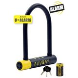 Auvray Alarmlı U Kilit Motosiklet Kilidi 90X210 - Standart - Renkli