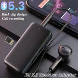 Aux Bluetooth V5.3 Şarjlı Ses Alıcı-Verici Mikro Hafıza Kart Girişli Bluetooth Adapör - Çok Renkli