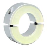 AUZHU - SCZ - Metrik - Alüminyum Alaşımlı Ayrık Mil Yaka Damper Sabitleme Halkaları Set Yaka Hızlı Çıkarma Yerleştirme Halkaları Durdurma Halkası Boğaz Kelepçeleri Sıkıştırma Elemanları Boyut: ID 25