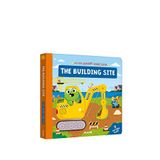 Auzou Building Site My First Animated Board Book Çocuk İngilizce Aktivite Kitabı