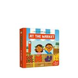 Auzou My First Animated Board Book At The Market Çocuk İngilizce Aktivite Kitabı