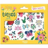 Auzou Toys Çocuklar İçin Geçici Dövme - Çiçekler - STD - Karışık