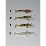 Av Dünyam El Yapımı Bezli Çizgili Silikon Karides 5.5 cm 5 li poşet - 00