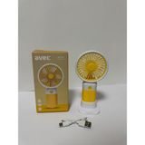 AV-F139 USB Mini Fan Sarı - Karışık Çok Renkli - Belirtilmemiş - Ofis Sarf Tüketim Malzemeleri