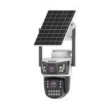 Av-S425 4Mp 2 Kameralı Solar Ptz 4G Sim Kartlı Kamera