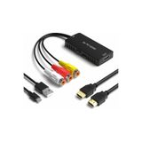AV to HDMI Dönüştürücü Çevirici + HDMI ve RCA Kablo Seti hdmirca