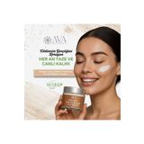 AvA Bio Cosmetics Kolajen Peptit Hyaluronik Asit Doğal Yoğun Bakım Yüz Kremi