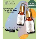 AvA Bio Cosmetics Kolajen Peptit+ Hyaluronik Asit + Vit C Yoğun Bakım Yüz Serumu