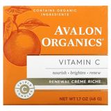 Avalon Organics 48 gr C Vitaminli Zengin Yenileme Yüz Kremi