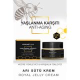 Avanella Doğal Arı Sütü Kremi Propolis Yaşlanma, Kırışıklık, Leke Kremi Onarıcı 100ML