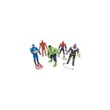Avangers 5'li Figür Oyuncak Thanos Örümcek Adam Ironman Hulk Kaptan Amerika 12 cm