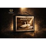Avanos Battal Kaztüyü Yorgan - 220 x 240 cm - Gold - Beyaz