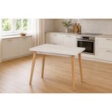 Avanos Mdf Sabit Mutfak Masası, 60X90 Cm, Bej Naturel
