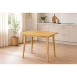 Avanos Mdf Sabit Mutfak Masası, 60X90 Cm, Naturel Naturel
