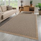 Avanos Modern Sisal Jüt Toz Vermez Balkon Bahçe Mutfak Dokuma Halı Kilim