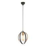 Avanos Tekli Siyah Modern Koridor Mutfak Salon Retro Avize siyah