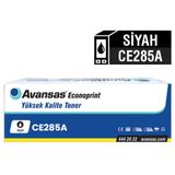 Avansas CE285A Econoprint HP 85A 35A 36A CRG-725 Siyah Muadil Toner