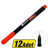 Avansas Multipen Permanent Asetat Kalem Kırmızı S Uç 12'Li Paket