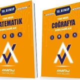 Avantaj 10. Sınıf Matematik + Coğrafya Soru Bankası Seti 2 Kitap 2023