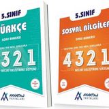 Avantaj 5. Sınıf Türkçe + Sosyal 4321 Soru Seti 2 Kitap 2023