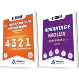 Avantaj 8. Sınıf İnkılap + İngilizce 4321 Soru Seti 2 Kitap 2023