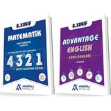 Avantaj 8. Sınıf Matematik + İngilizce 4321 Soru Seti 2 Kitap 2023