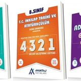 Avantaj 8. Sınıf Türkçe + İnkılap + İngilizce 4321 Soru Seti 3 Kitap 2023