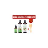 Avantaj Güçlü 4’lü Mucizevi Saç Bakım Seti (Tonik Serum Tarak)